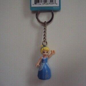 Lego Disney Princess Cinderella Minifigurine Keychain #853781 new
